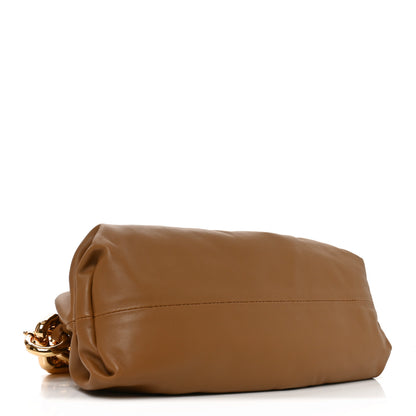 Bottega Veneta Calfskin The Pouch Chain Cammello 4 of 10