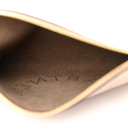 Stella McCartney Alter Nappa Perforated Logo Pouch Beige 5 of 12