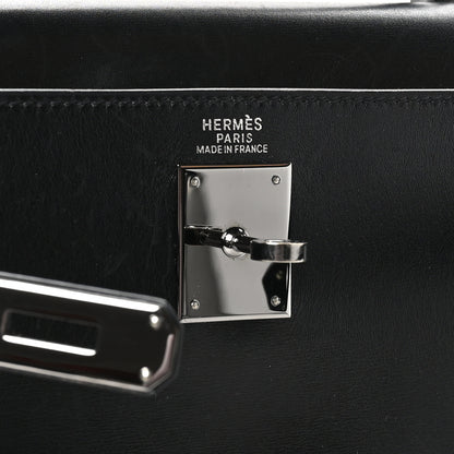 Hermes Box Kelly Retourne 32 Black 7 of 12