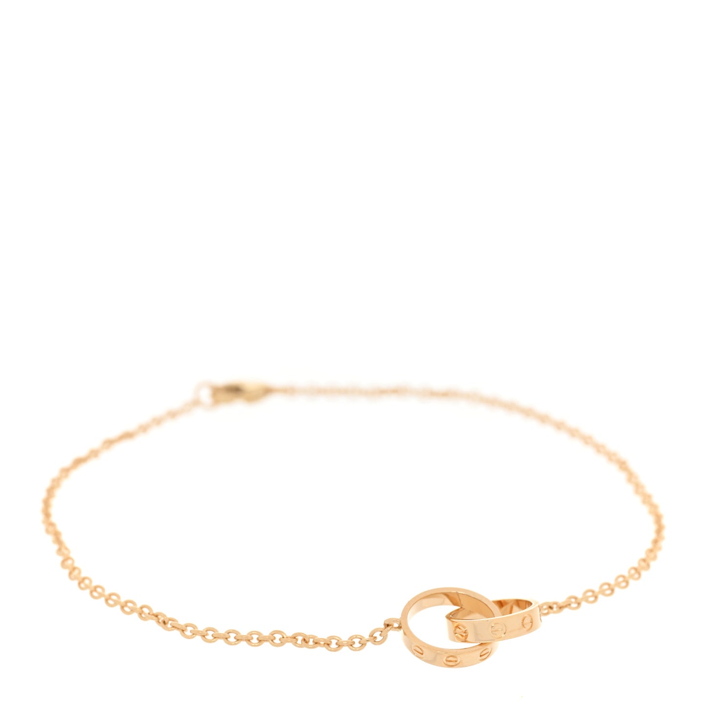 18K Yellow Gold Interlocking LOVE Bracelet