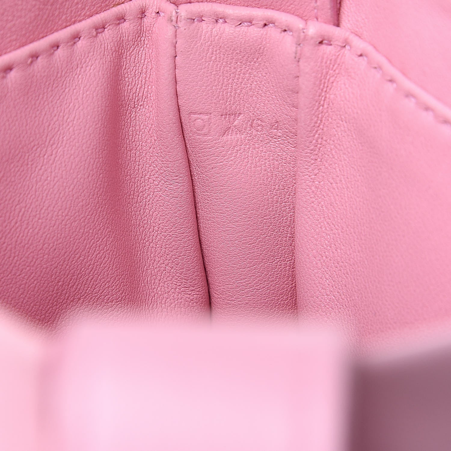 Hermes Lambskin Clou De Selle Pouch Petal Pink 7 of 10