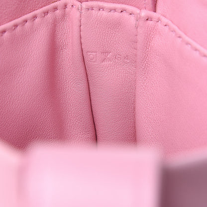 Hermes Lambskin Clou De Selle Pouch Petal Pink 7 of 10