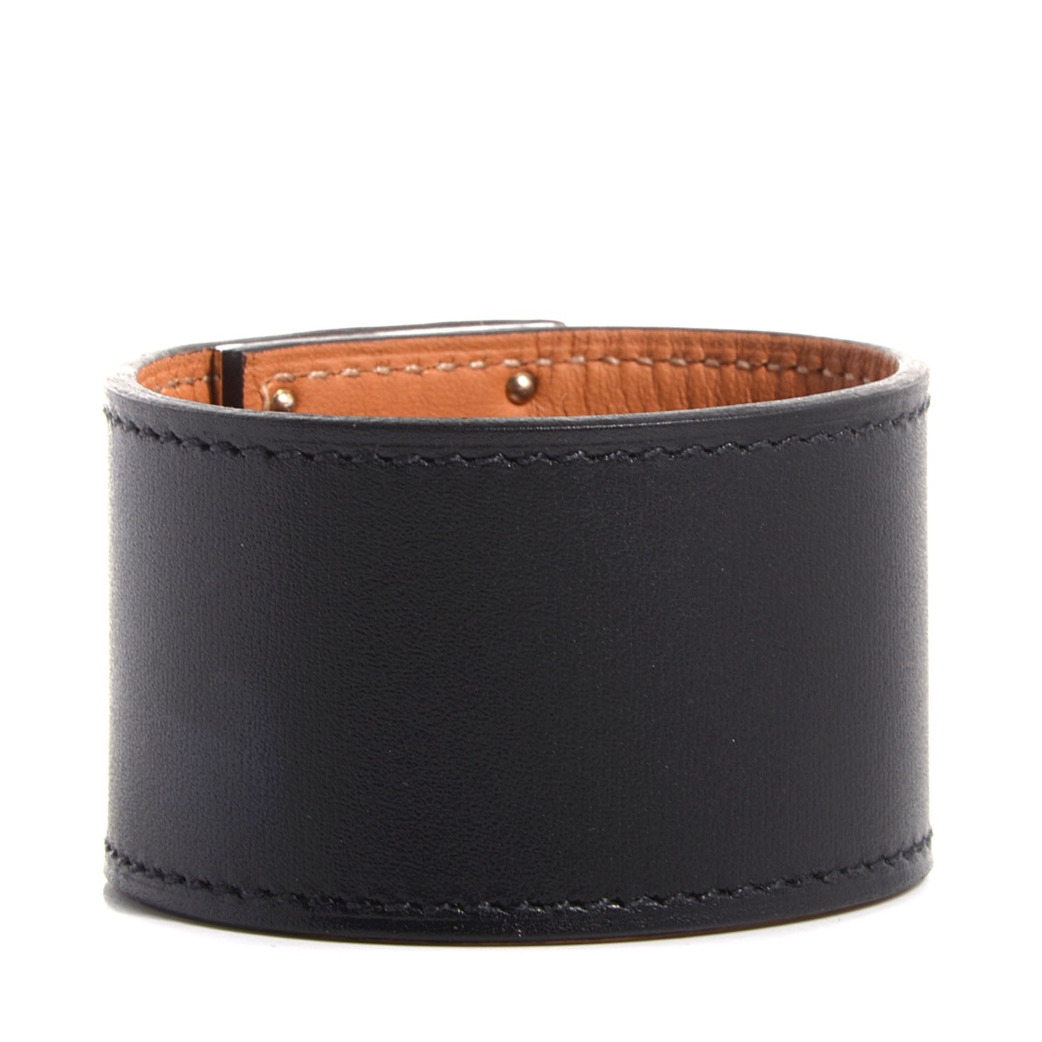 Hermes Chamonix Kelly Dog Bracelet Black 3 of 7