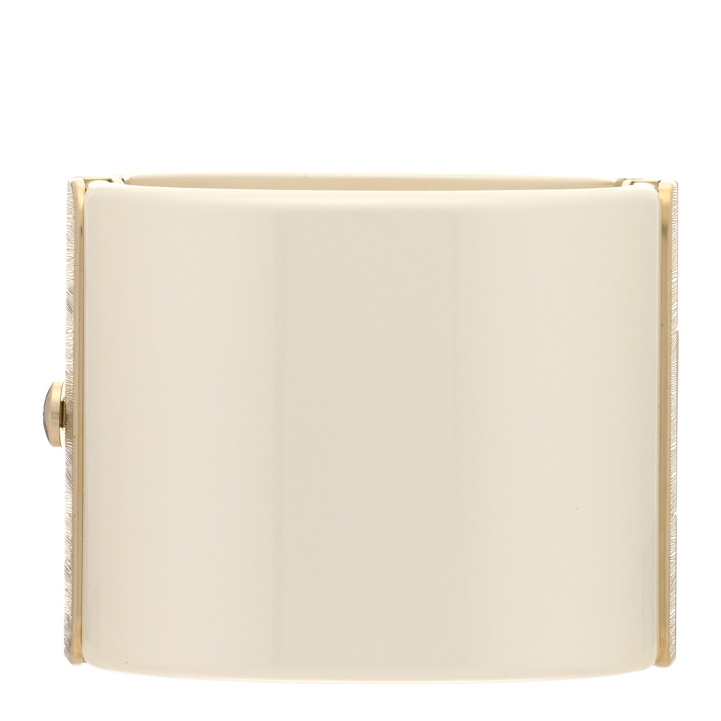 Resin Crystal Pearl April In Paris CC Cuff Beige