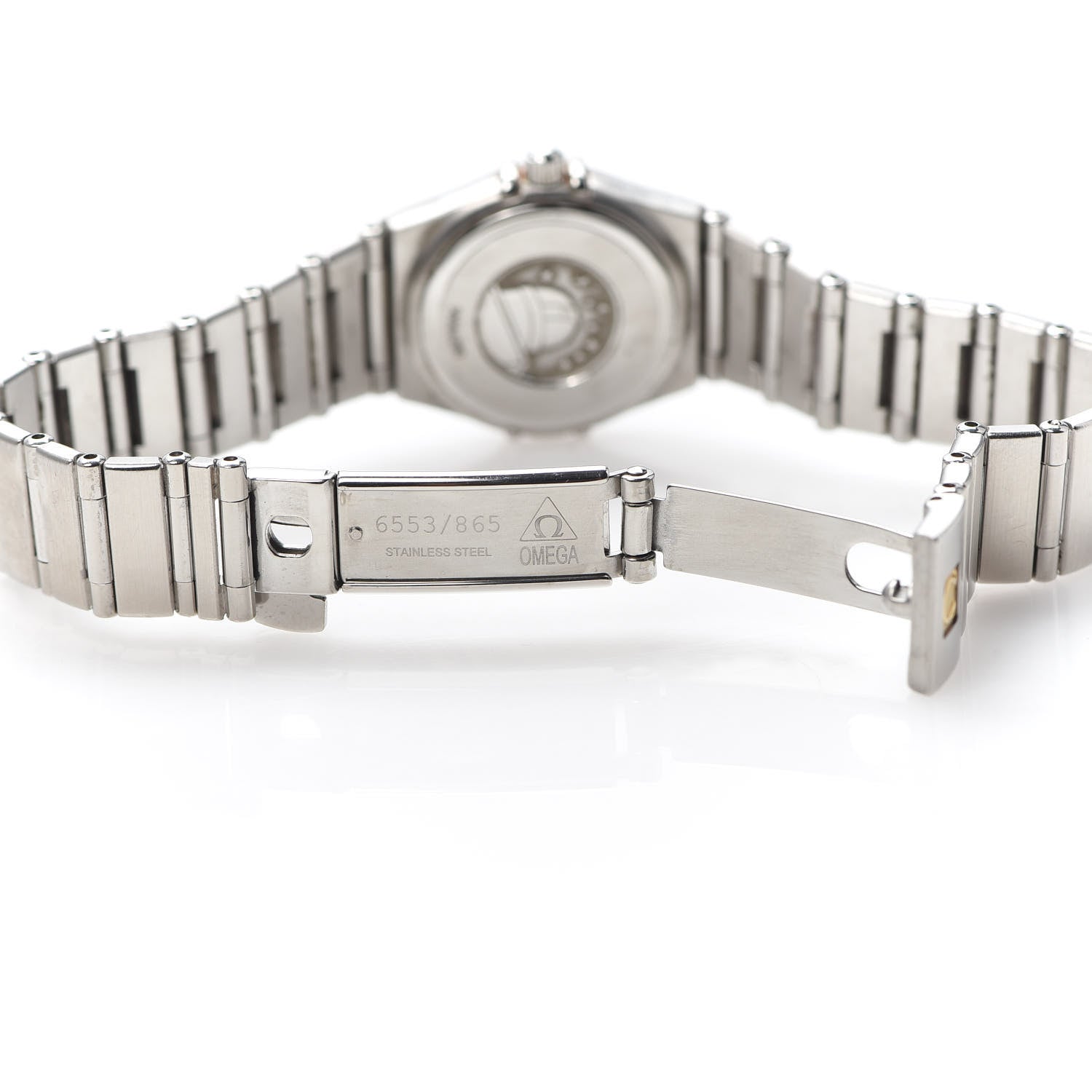 Omega Stainless Steel 22mm Constellation Quartz Watch White 1562.30 5 of 6
