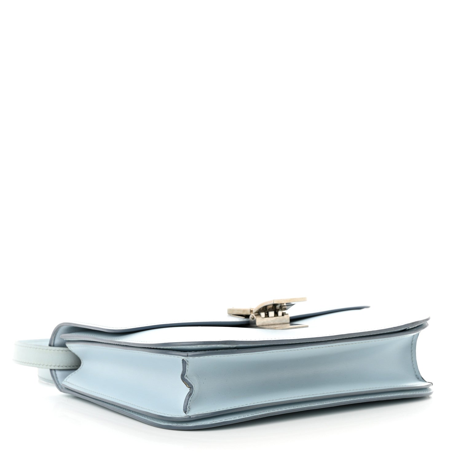 Celine Box Calfskin Medium Classic Box Flap Bag Sky 4 of 16