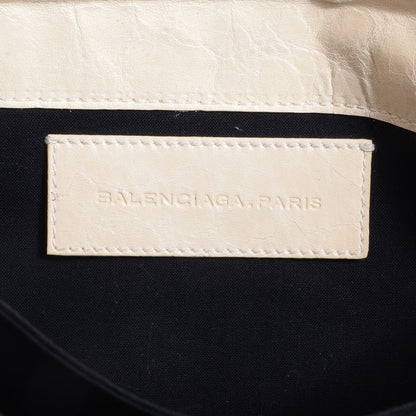 Balenciaga Agneau Giant 21 Silver Hardware Envelope Clutch Praline 6 of 10