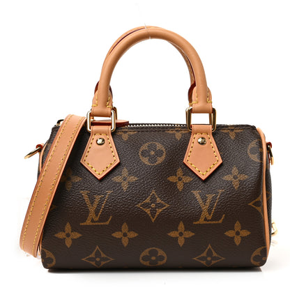 Louis Vuitton Monogram Nano Speedy Bandouliere 1 of 8