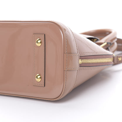 Louis Vuitton Vernis Alma BB Rose Velours 10 of 12