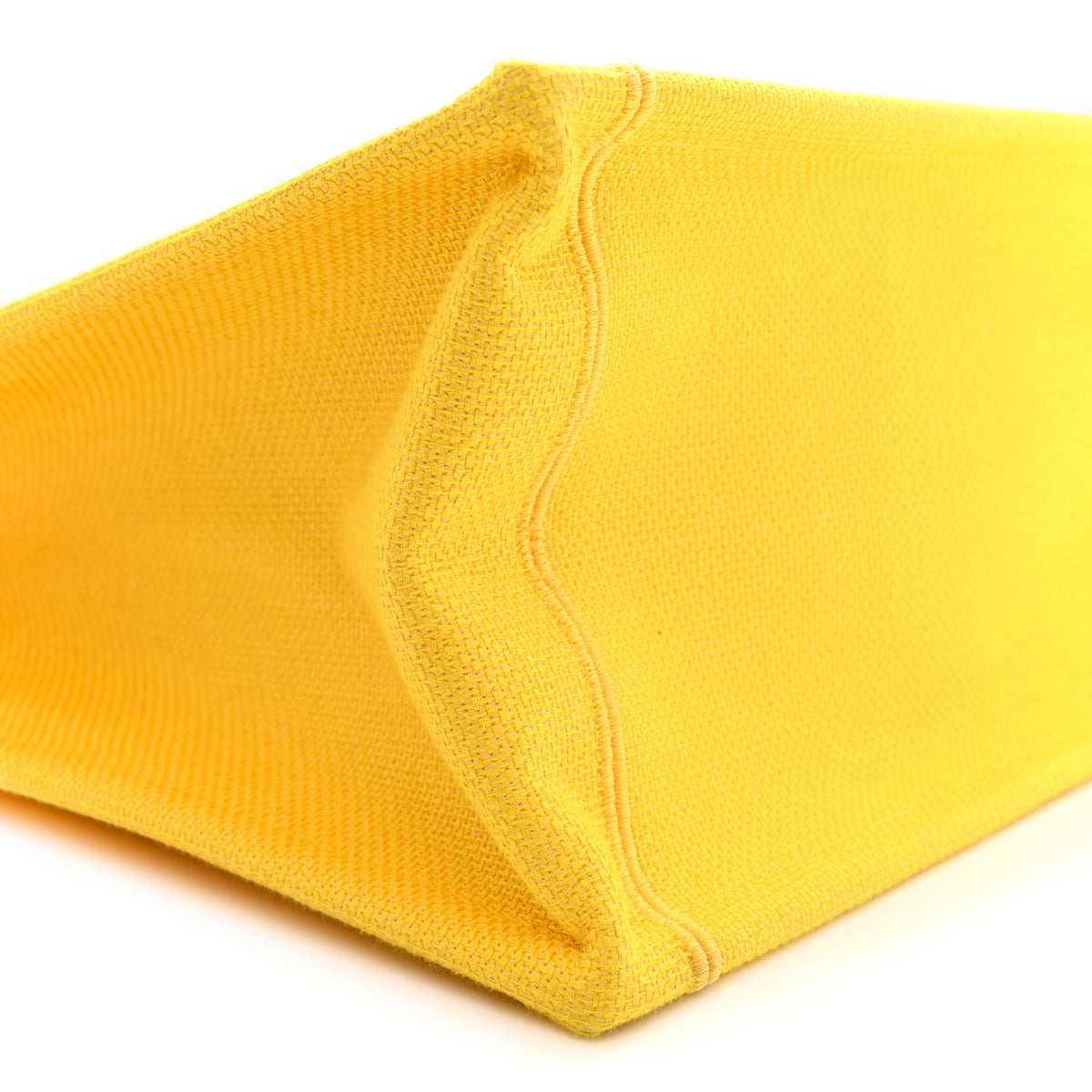 Canvas Embroidered Book Cover Medium Book Tote Yellow Red