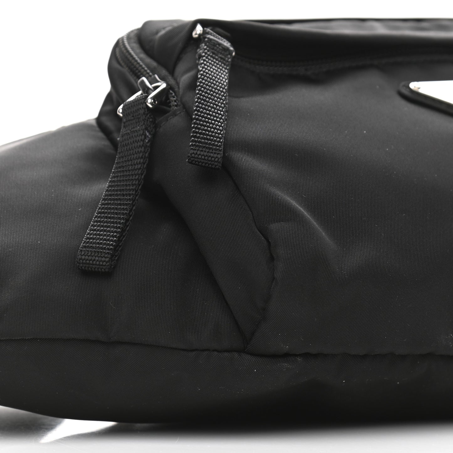 Tessuto Nylon Montagna Belt Bag Black