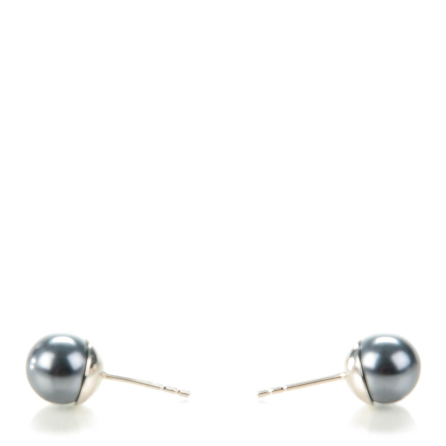 Pearl Crystal Mise En Dior Tribal Dangle Earrings Pink Grey