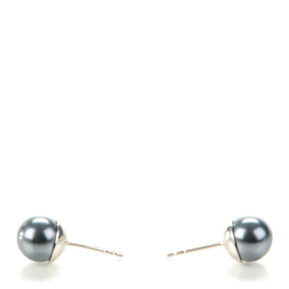 Christian Dior Pearl Crystal Mise En Dior Tribal Dangle Earrings Pink Grey 5 of 5