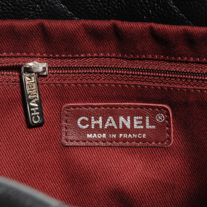 Chanel Caviar Large CC Timeless Soft Tote Black 7 of 8
