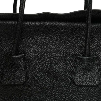 Burberry London Grainy Calfskin Medium Baynard Tote Black 9 of 9