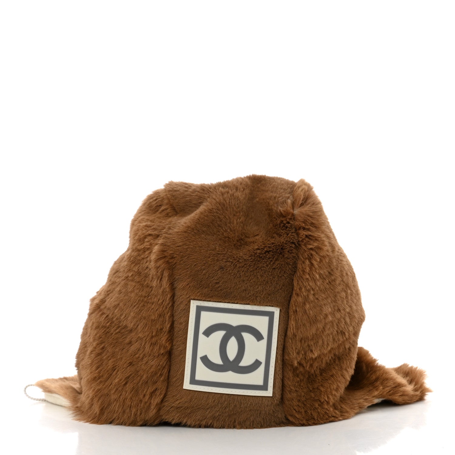 Chanel Kangaroo Fur Hat M Brown 6 of 8