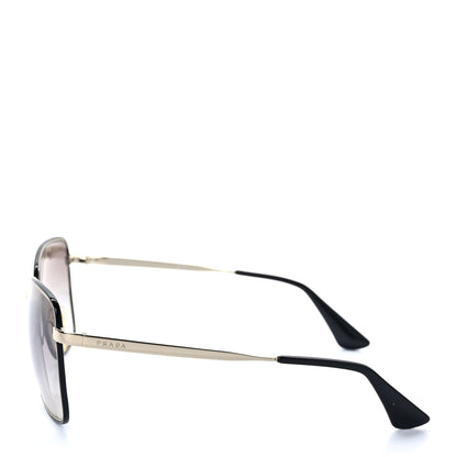 Prada Gradient Sunglasses SPR 525 Black Gold 3 of 7