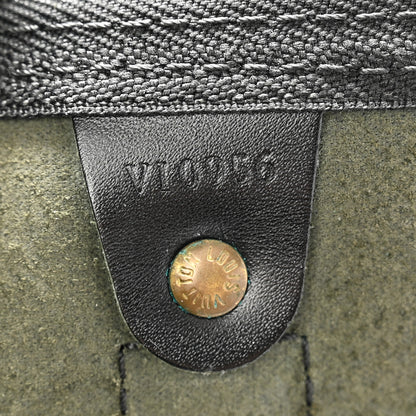 Louis Vuitton Epi Keepall 50 Black 5 of 17