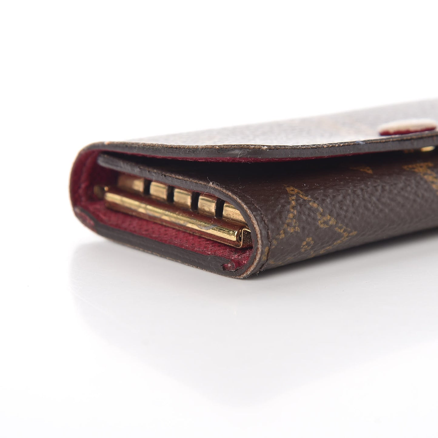 Monogram 4 Key Multicles Holder Fuchsia