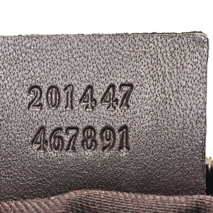 Gucci GG Plus Monogram Small Shoulder Bag Dark Brown 6 of 8