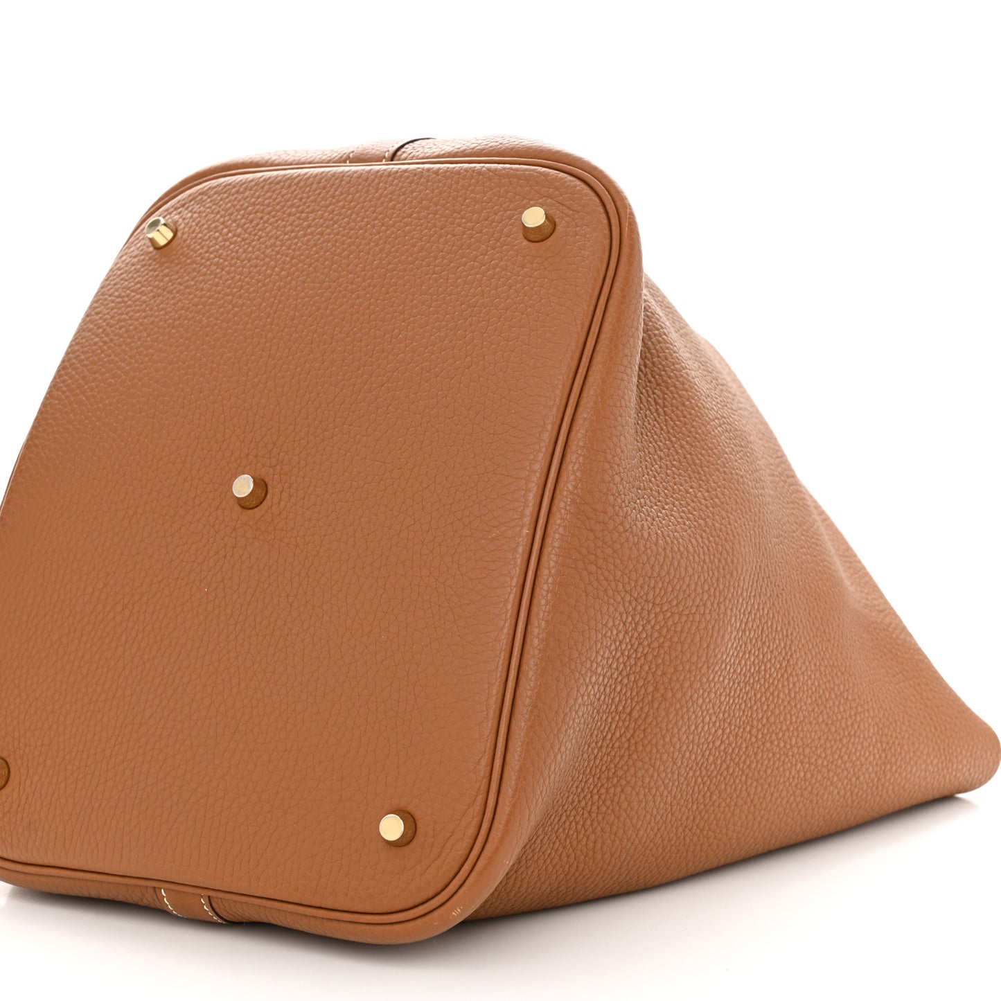 Taurillon Clemence Picotin Lock 26 GM Gold