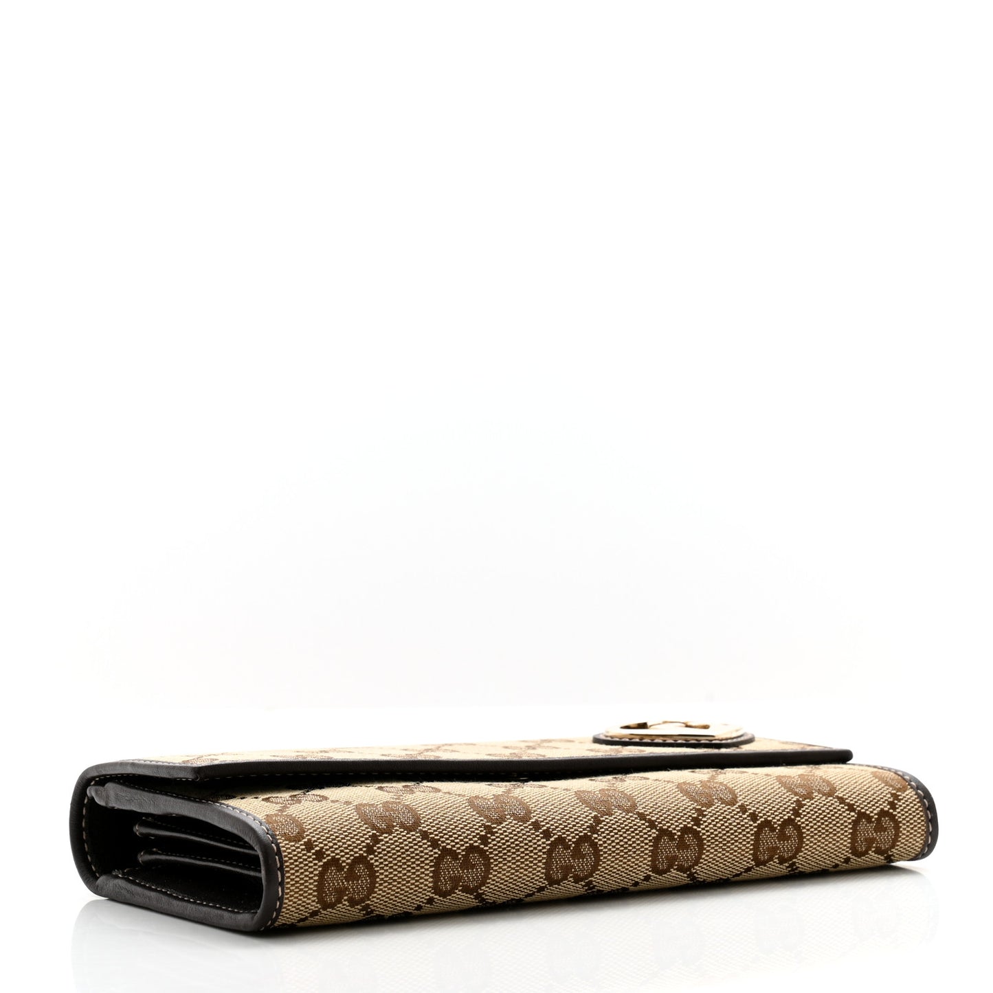 Monogram Lovely Heart Continental Wallet Brown