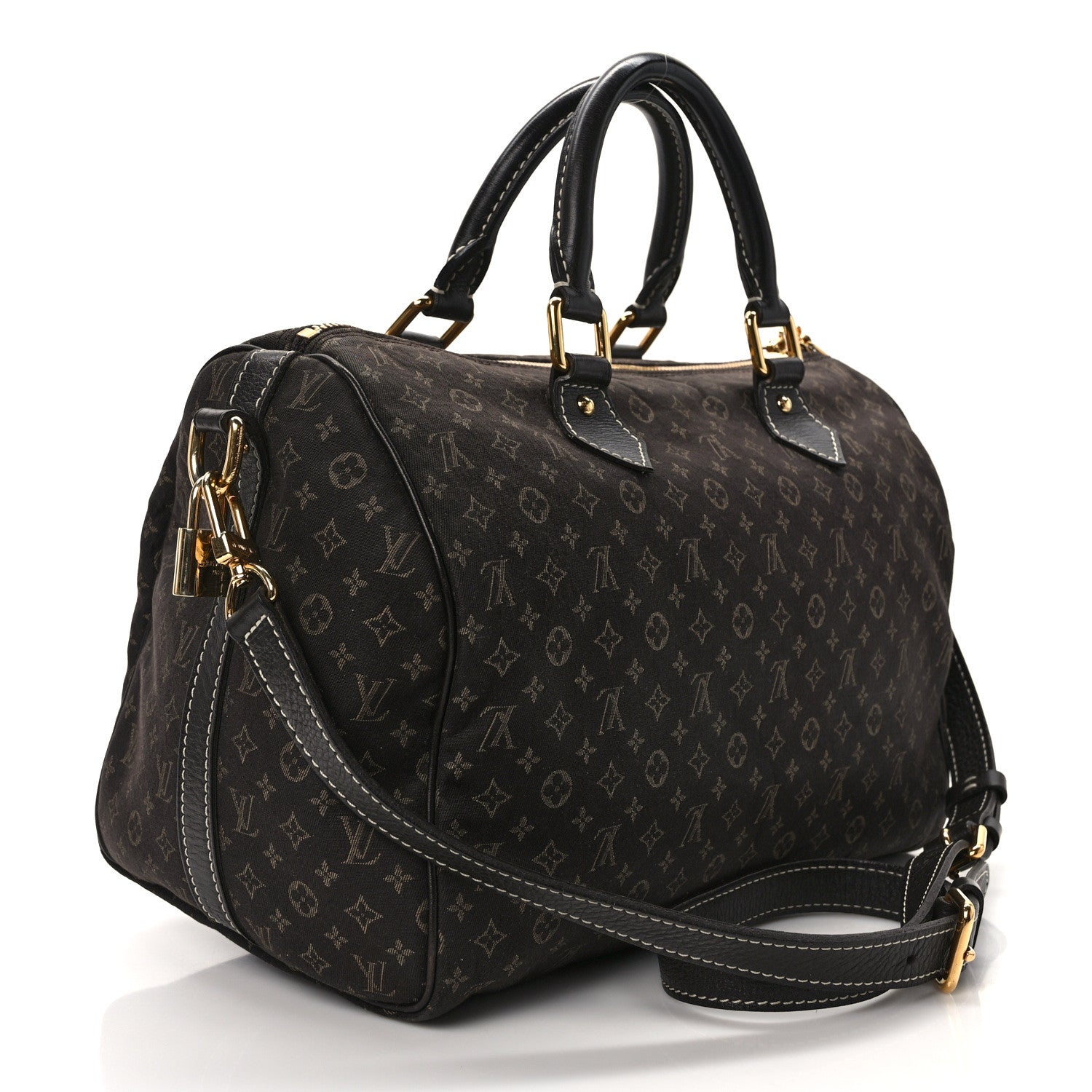 Louis Vuitton Monogram Idylle Speedy Bandouliere 30 Fusain 3 of 14