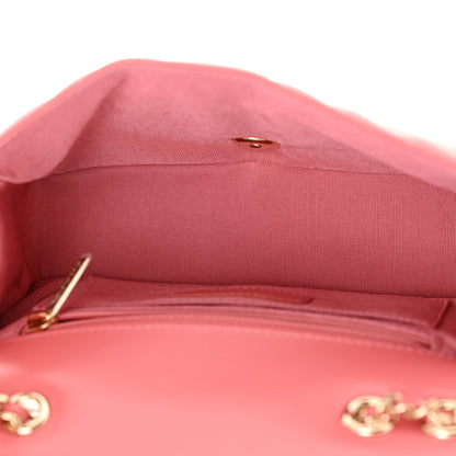 Chanel Calfskin Chevron Quilted Mini Statement Flap Pink 5 of 10
