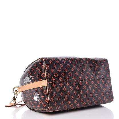 Louis Vuitton Catogram Speedy Bandouliere 30 Marron 5 of 8