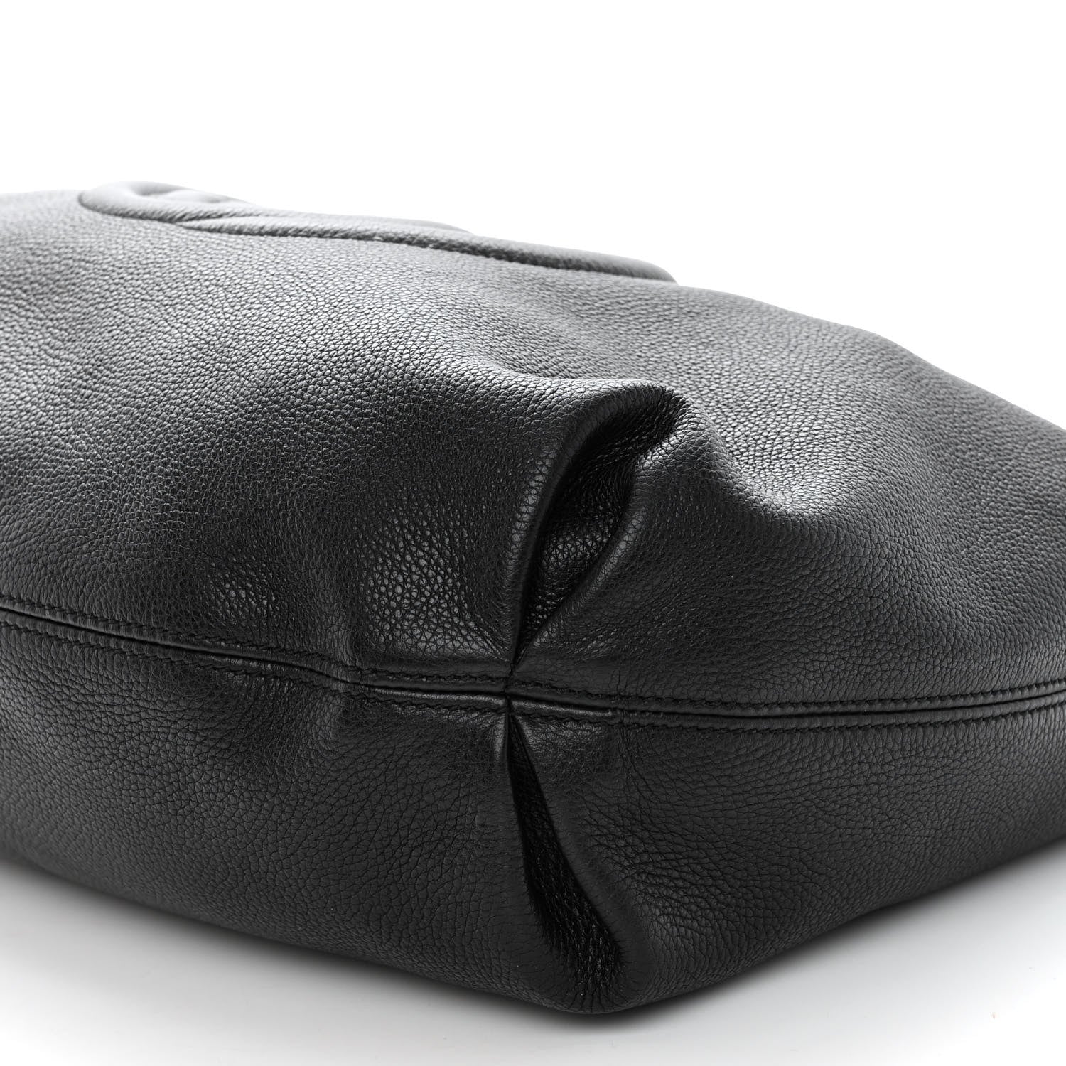 Gucci Pebbled Calfskin Soho Hobo Black 9 of 11
