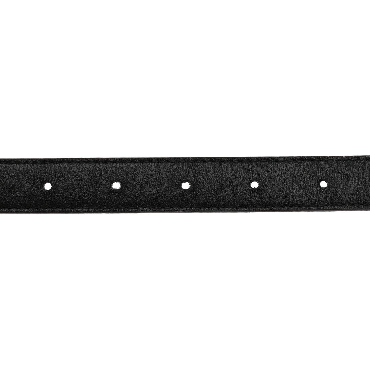 Louis Vuitton LOUIS VUITTON Mini Damier Ebene 25mm LV Initiales Belt 80 32 4 of 7