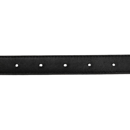 Louis Vuitton LOUIS VUITTON Mini Damier Ebene 25mm LV Initiales Belt 80 32 4 of 7
