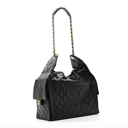 Chanel Caviar Quilted Medium Chanel 25 Handbag Black 4 of 11