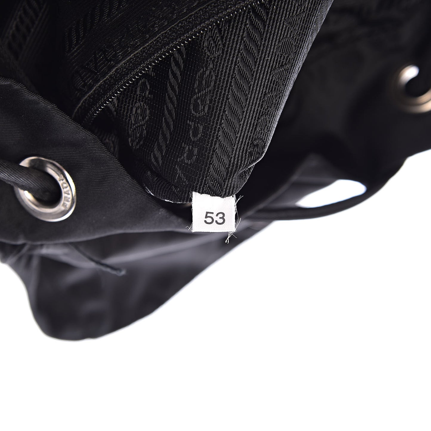 Nylon Vela Medium Backpack Black