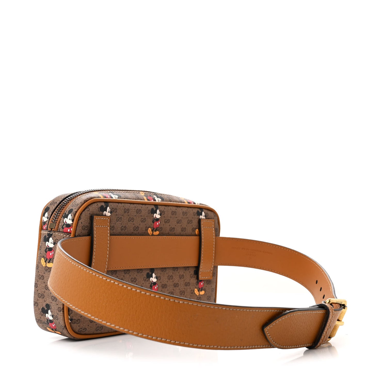 X DISNEY Mini Vintage GG Supreme Monogram Mickey Mouse Small Belt Bag 90 36 Beige Vintage Sun Oil