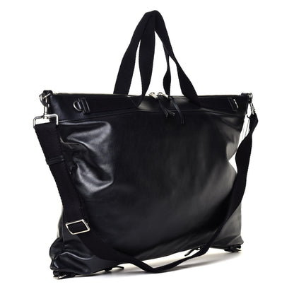 Saint Laurent Calfskin Medium Convertible ID Bag Black 3 of 6