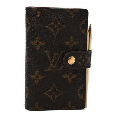 Louis Vuitton Monogram Mini Agenda Cover w Pencil 1 of 8