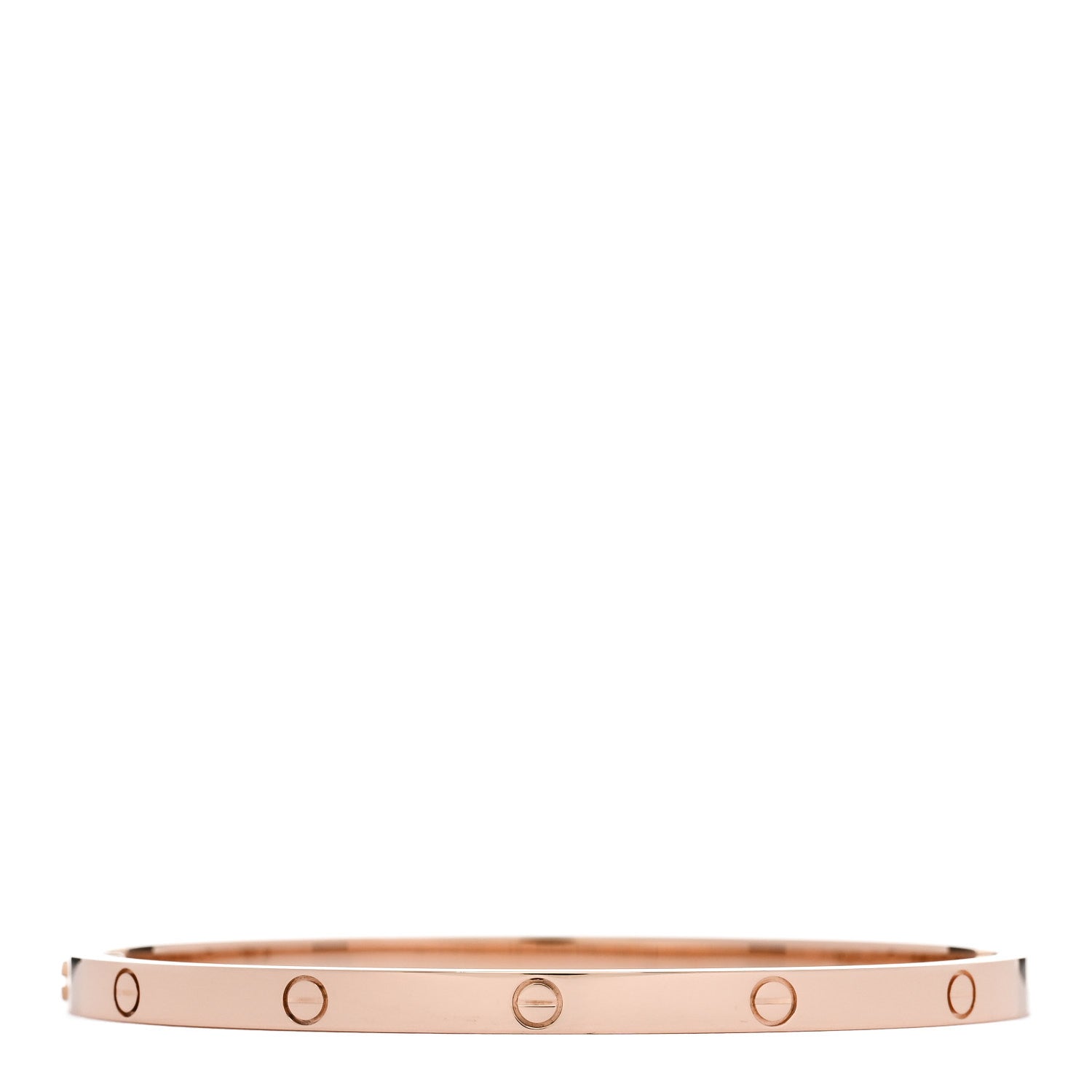 Cartier 18K Pink Gold Small LOVE Bracelet 16 2 of 8