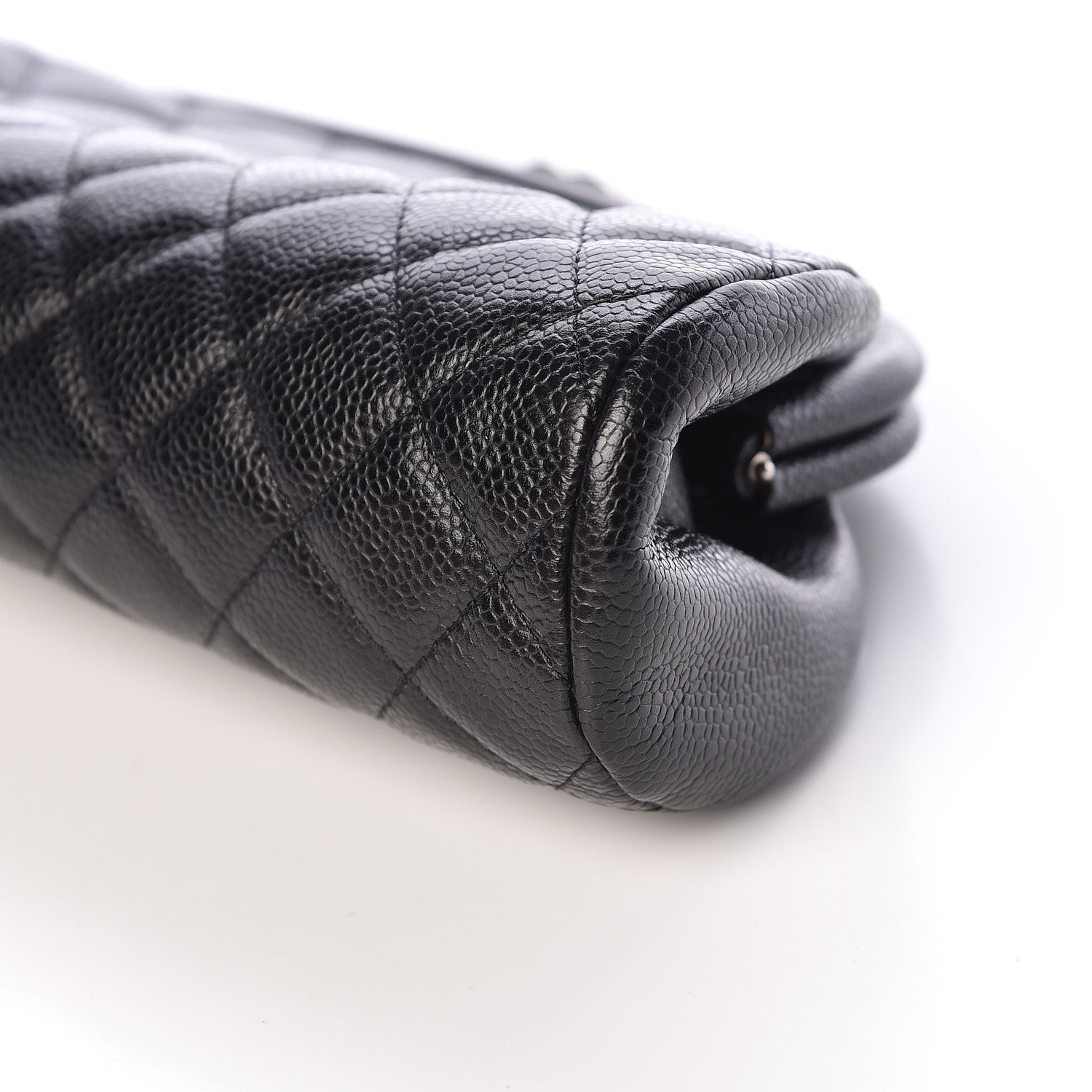 Chanel Caviar Quilted Timeless Clutch Black 9 of 9