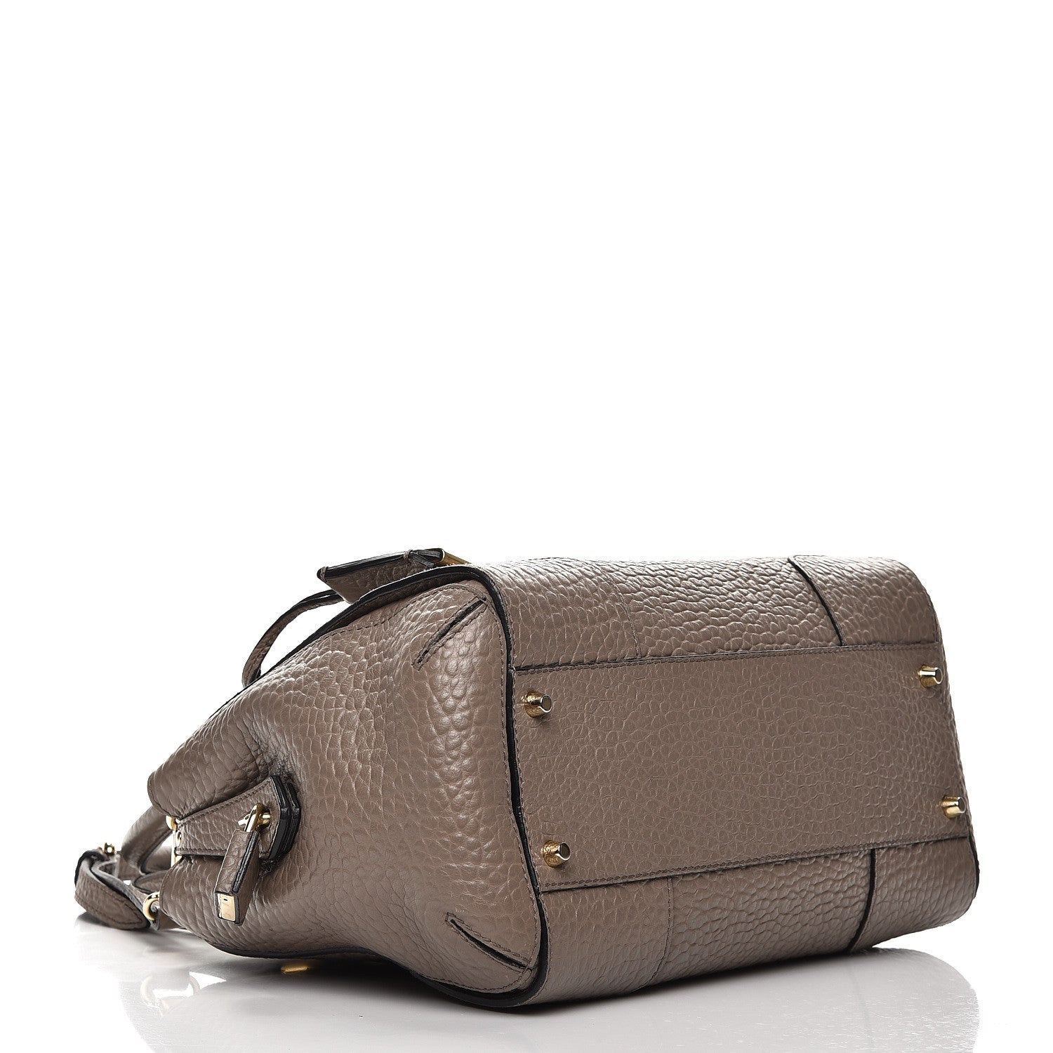 Burberry Heritage Grain Leather Small Gladstone Pale Taupe 5 of 15