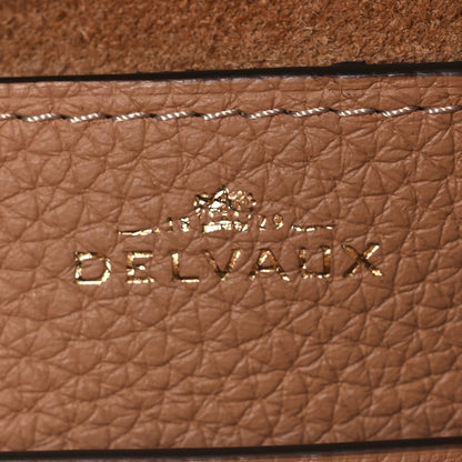 Delvaux Taurillon Soft Mini Cool Box Satchel Latte 6 of 11