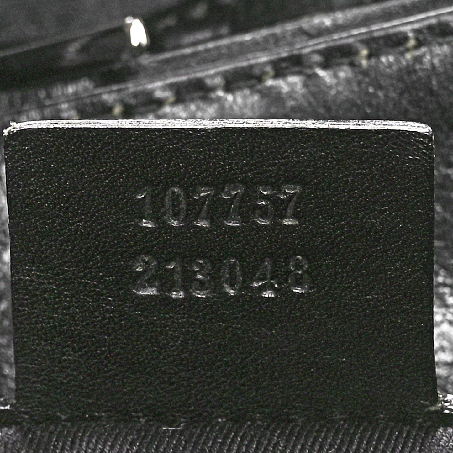 Monogram Small Bucket Tote Black