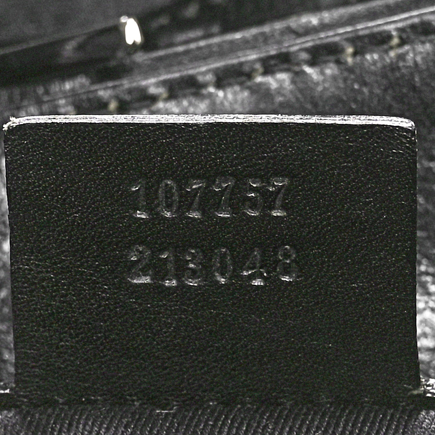 Gucci Monogram Small Bucket Tote Black 7 of 10