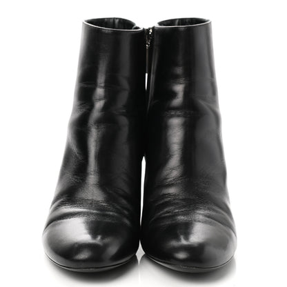 Saint Laurent Nappa Vendome Loulou Ankle Zip Boot 40.5 Black 2 of 13