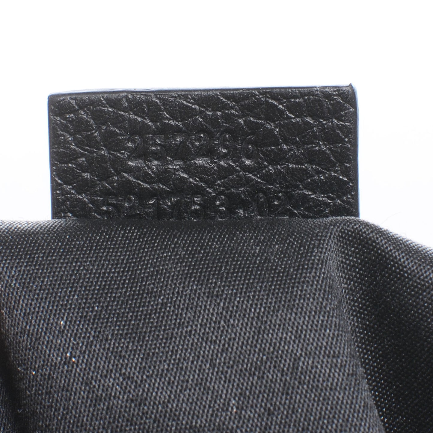 Leather Signature Shoulder Bag Black