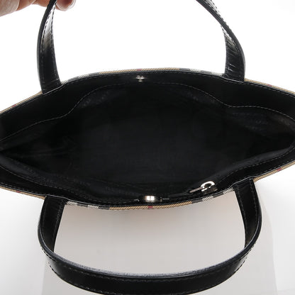 Burberry House Check Medium Tote Black 9 of 12