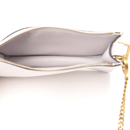 Valentino Garavani Grainy Calfskin VSling Pouch With Strap Optic White 6 of 10