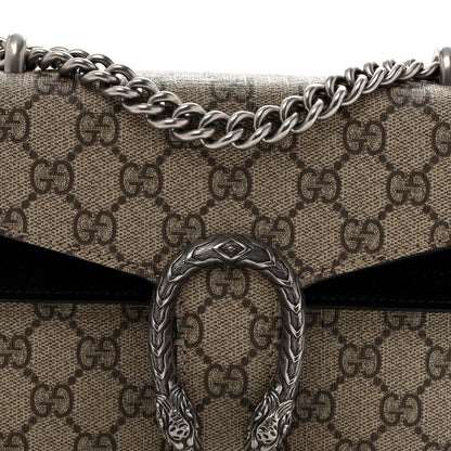 Gucci GG Supreme Monogram Mini Dionysus Shoulder Bag Black 8 of 11
