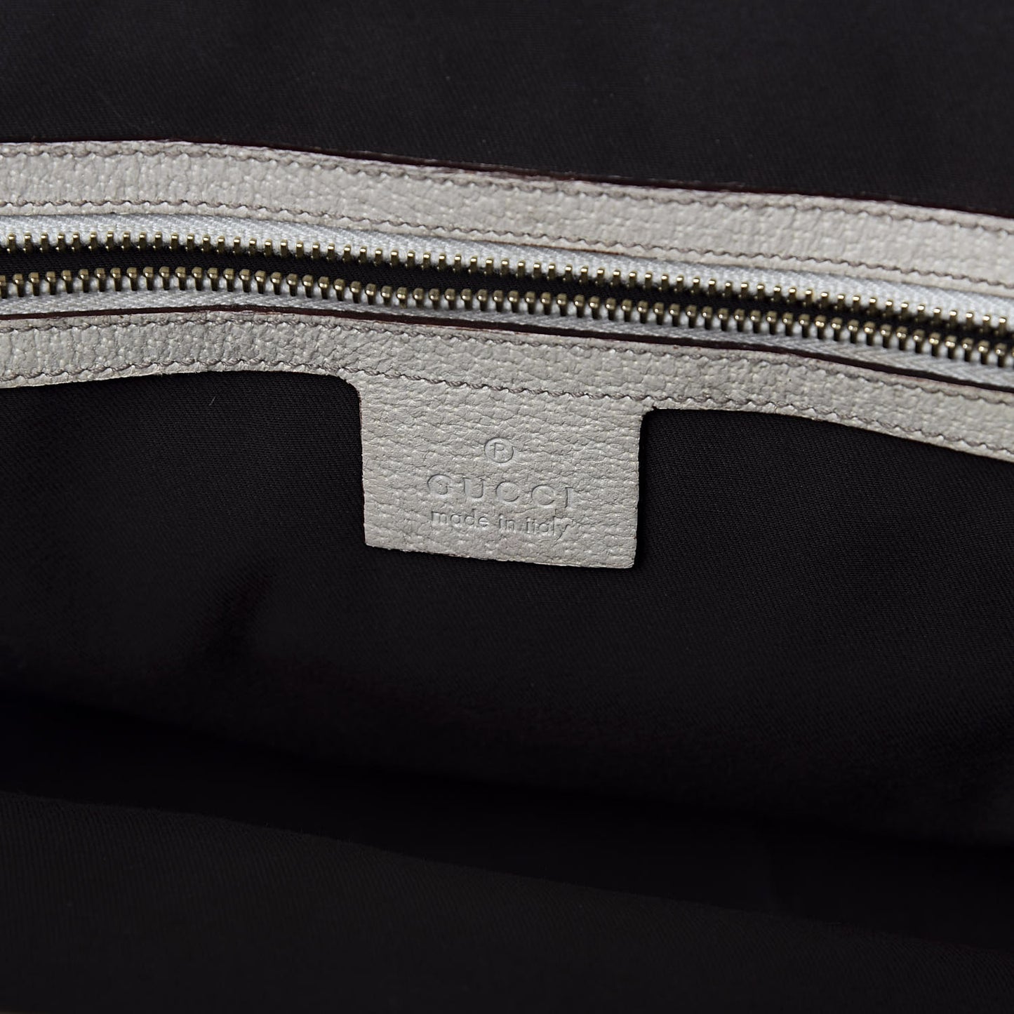 Monogram Web Large Treasure Boston Tote Beige