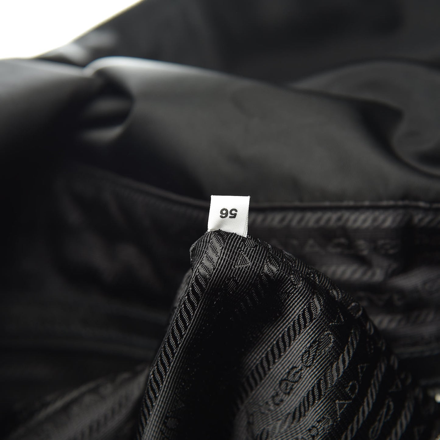 Tessuto Nylon Saffiano Viaggio Duffle Black